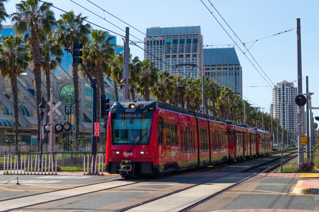 red trolley san diego