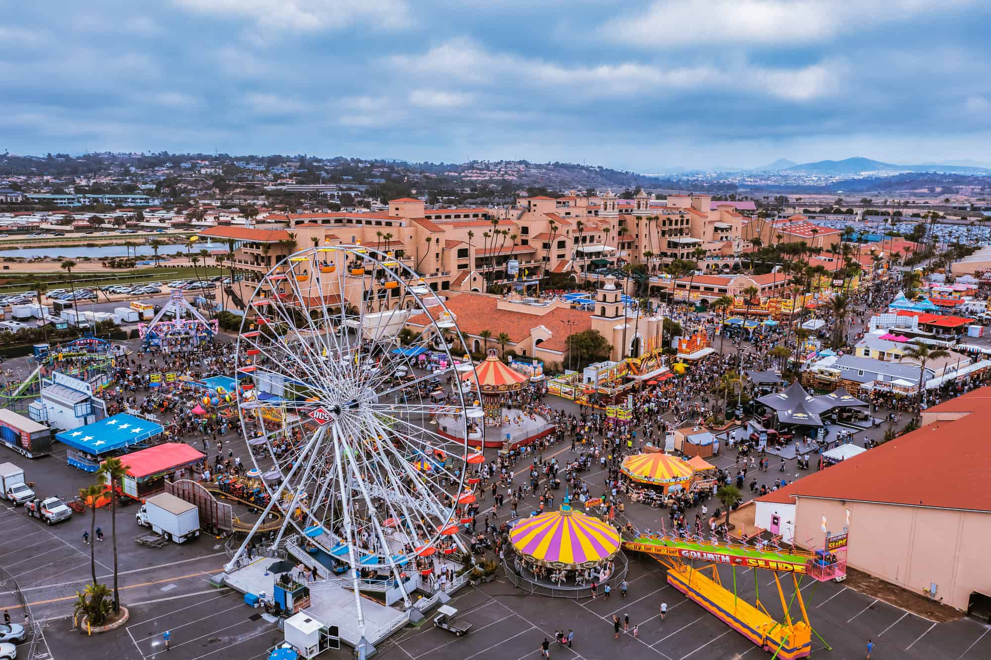 San Diego County Fair at Del Mar Fairgrounds Wandering California