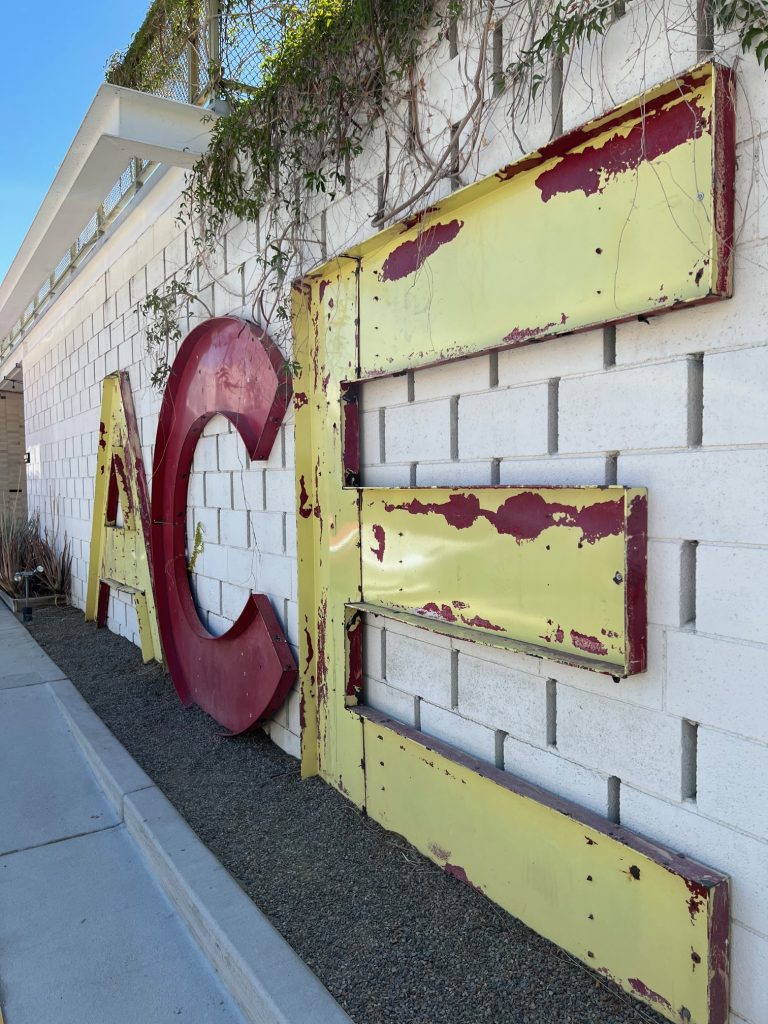 palm springs ace hotel sign