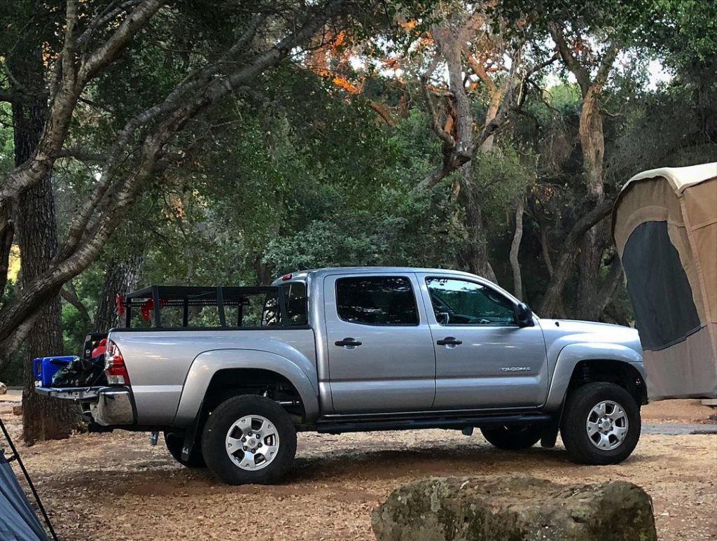 sleeping in car santa barbara los prietos campground