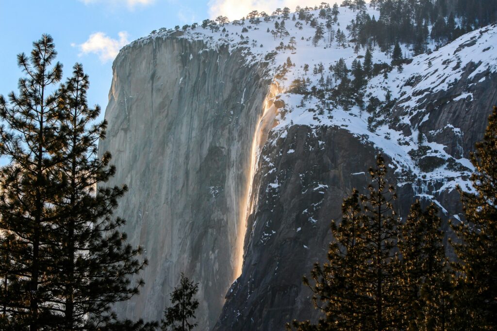 yosemite firefall