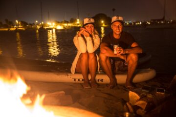 beach camping in San Diego