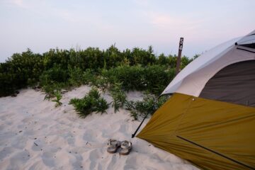 beach camping in southern california