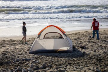 Doheny State Beach camping California