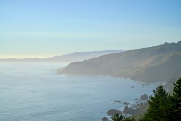 scenic drives Northern California coast
