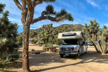 California RV trip